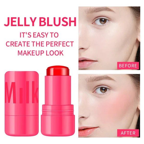 Milk Jelly Tint – Lip, Cheek & Eye Blush (Pack Of 4 Shades)