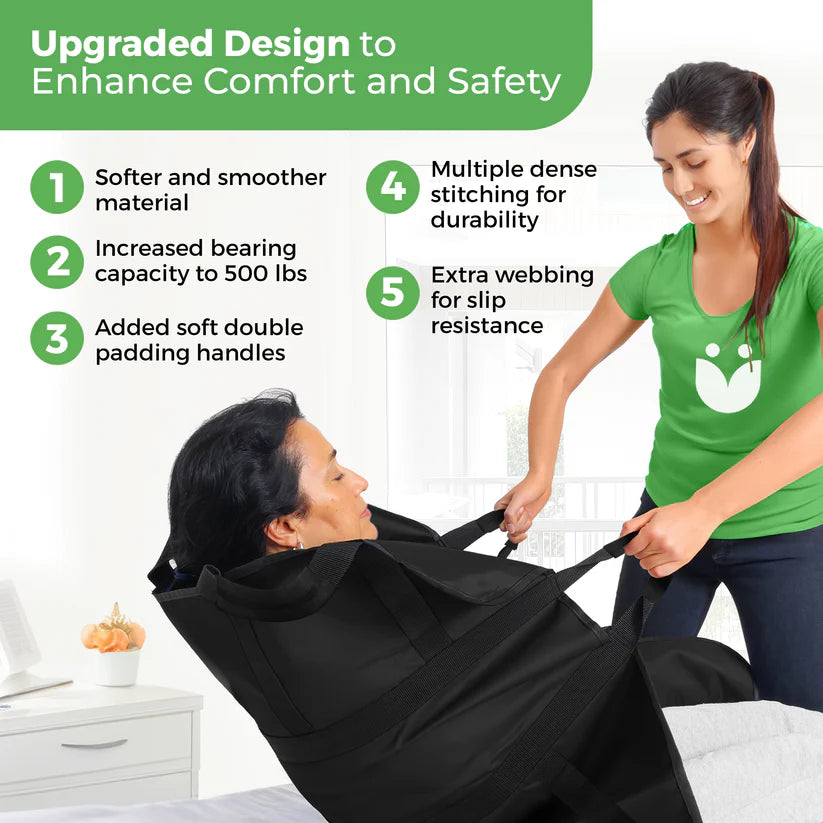 Multi-functional Reusable Patient Transfer & Lift Sheet