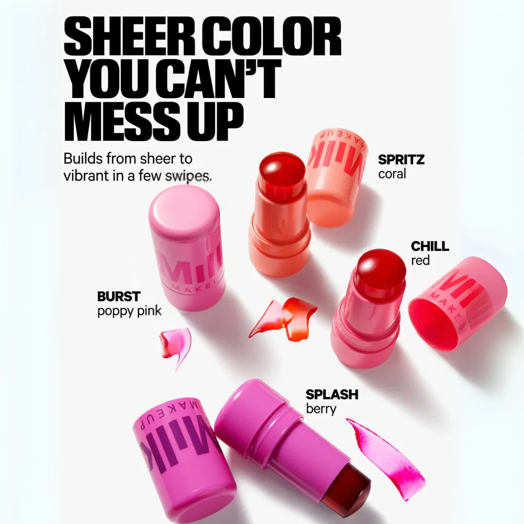 Milk Jelly Tint – Lip, Cheek & Eye Blush (Pack Of 4 Shades)