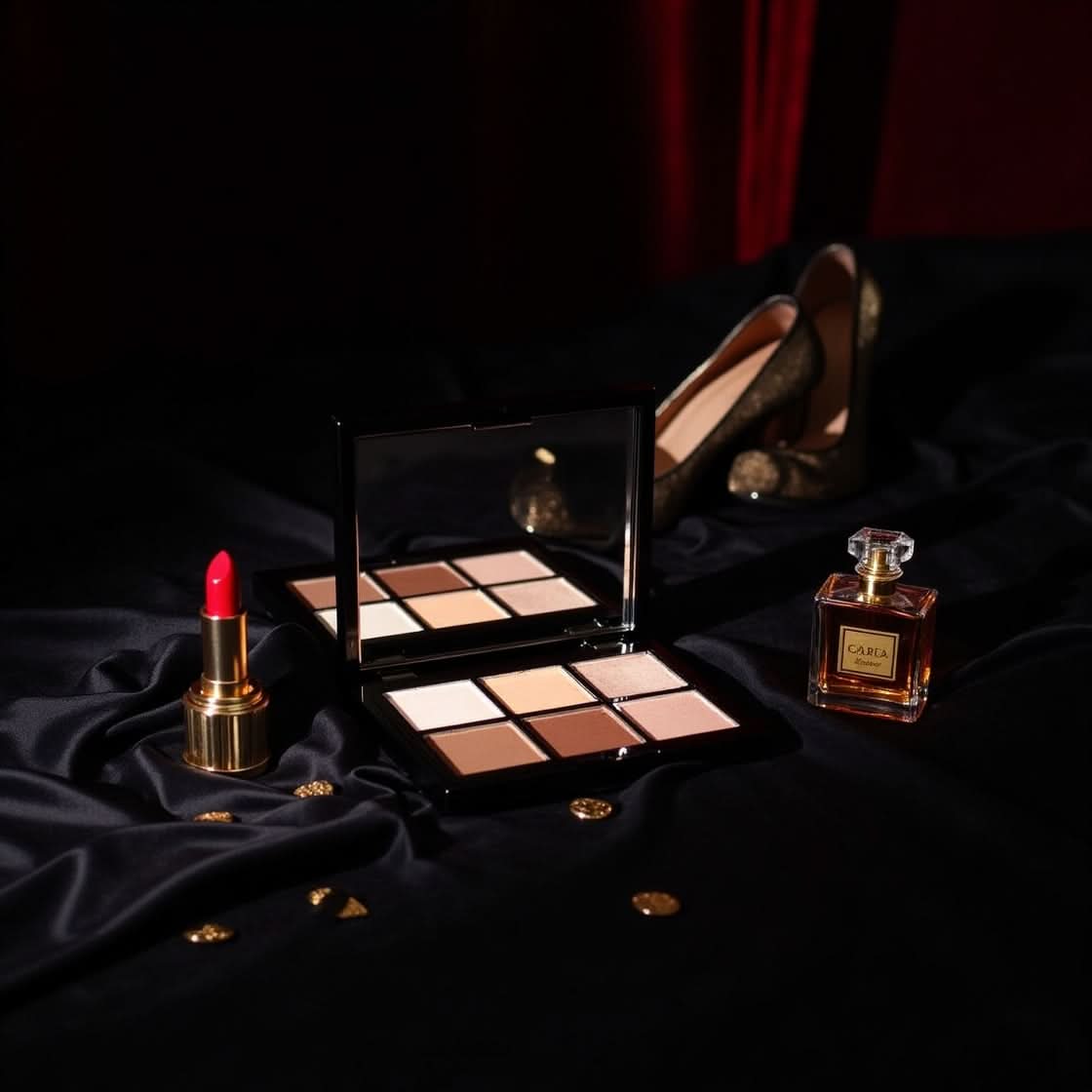 2 in 1 CARLA SECRET CREAM BLUSH AND CONCEALER PALETTE With 12 Shades