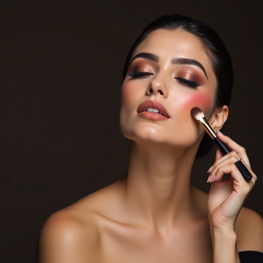 2 in 1 CARLA SECRET CREAM BLUSH AND CONCEALER PALETTE With 12 Shades