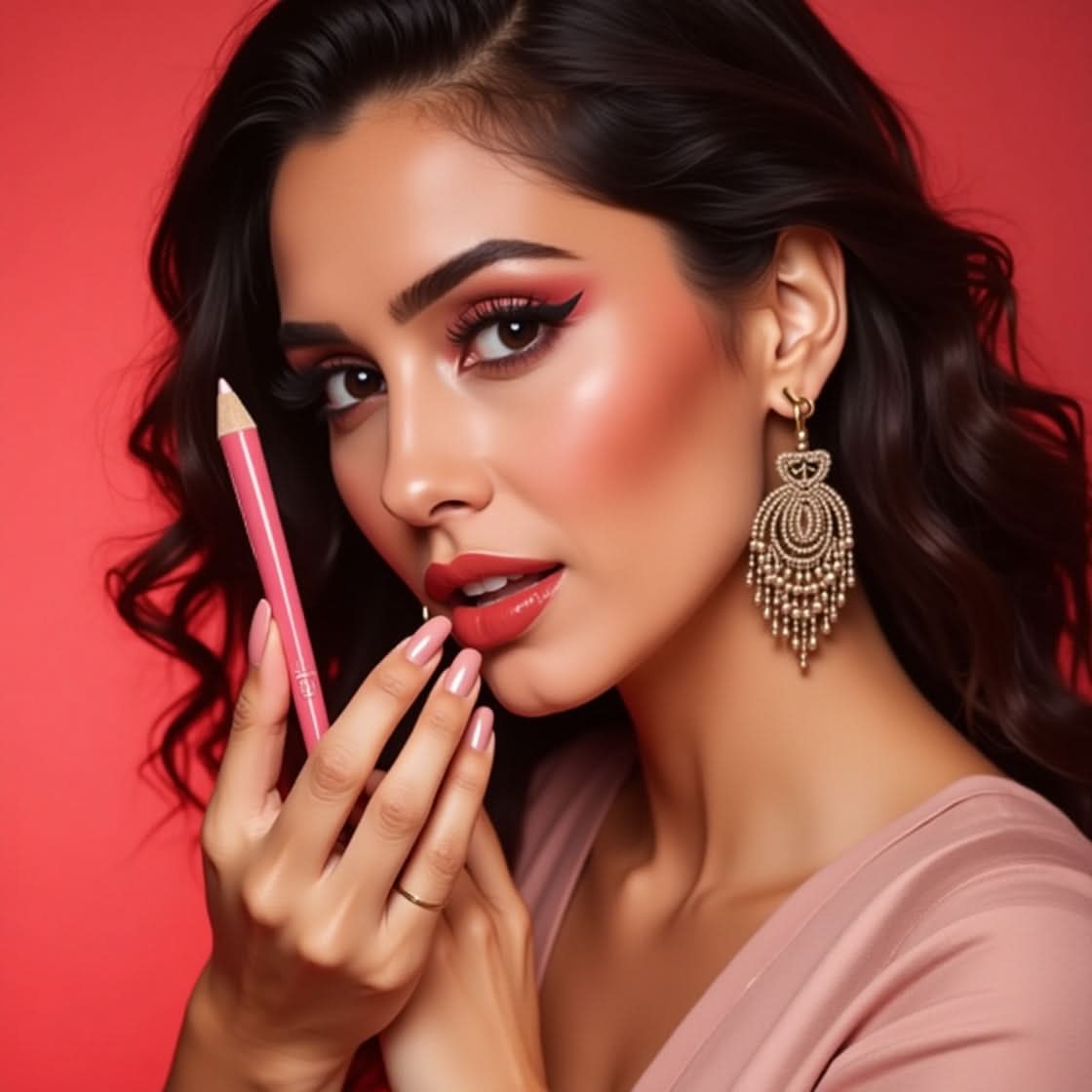 1 PC FLORMAR MATTE LIPSTICK PENCIL