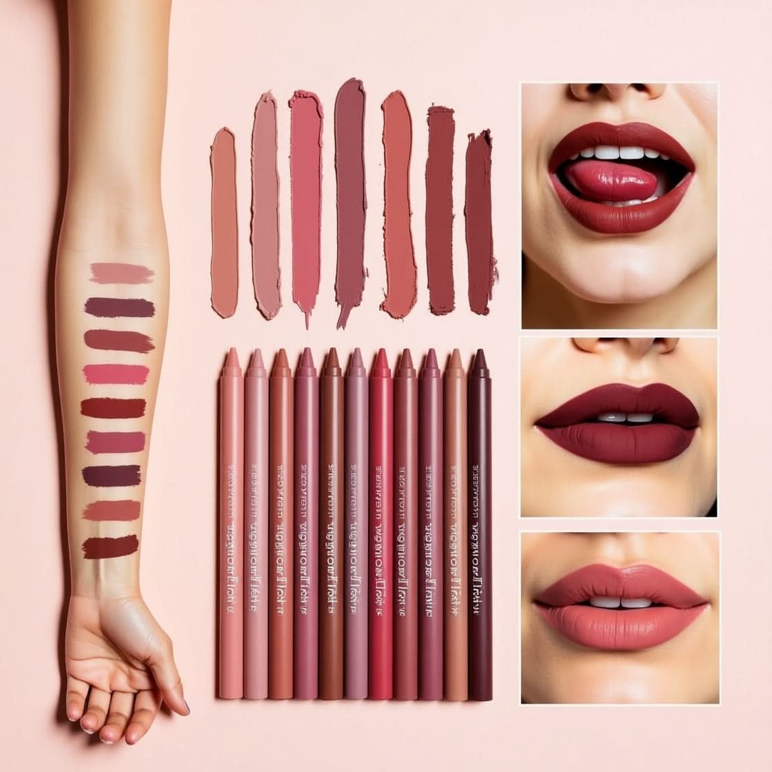 1 PC FLORMAR MATTE LIPSTICK PENCIL