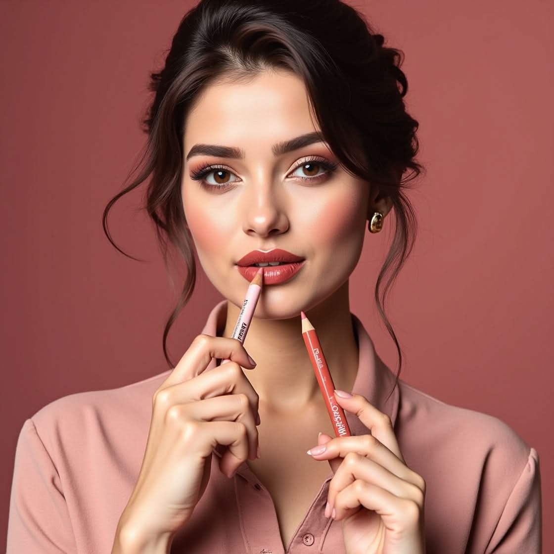 1 PC FLORMAR MATTE LIPSTICK PENCIL