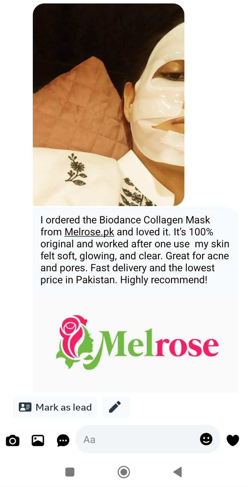 Biodance Collagen Real Deep Korean Face Mask