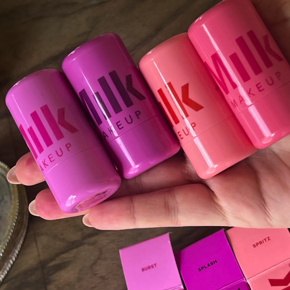 Milk Jelly Tint – Lip, Cheek & Eye Blush (Pack Of 4 Shades)