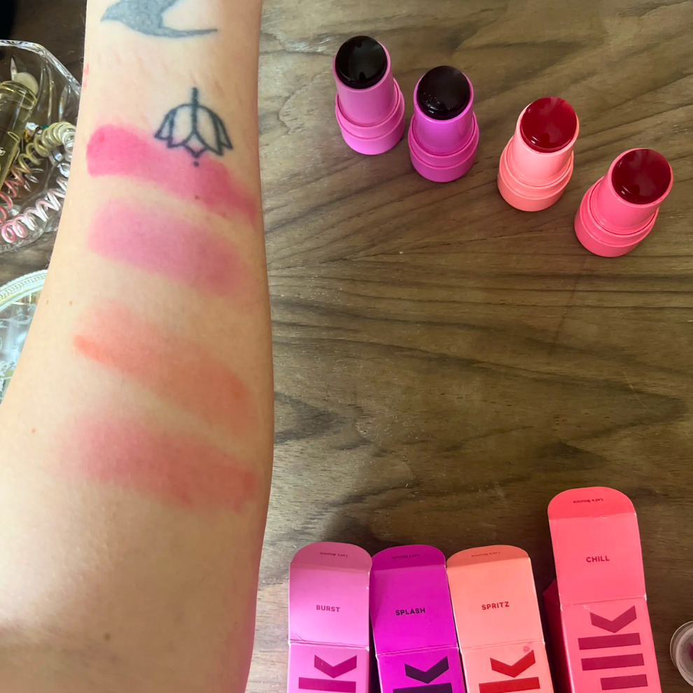 Milk Jelly Tint – Lip, Cheek & Eye Blush (Pack Of 4 Shades)