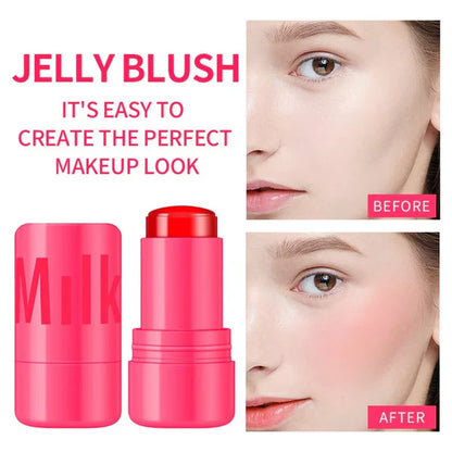 Milk Jelly Tint – Lip, Cheek & Eye Blush (Pack Of 4 Shades)