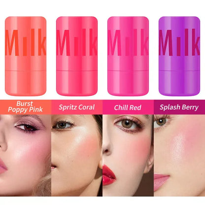 Milk Jelly Tint – Lip, Cheek & Eye Blush (Pack Of 4 Shades)