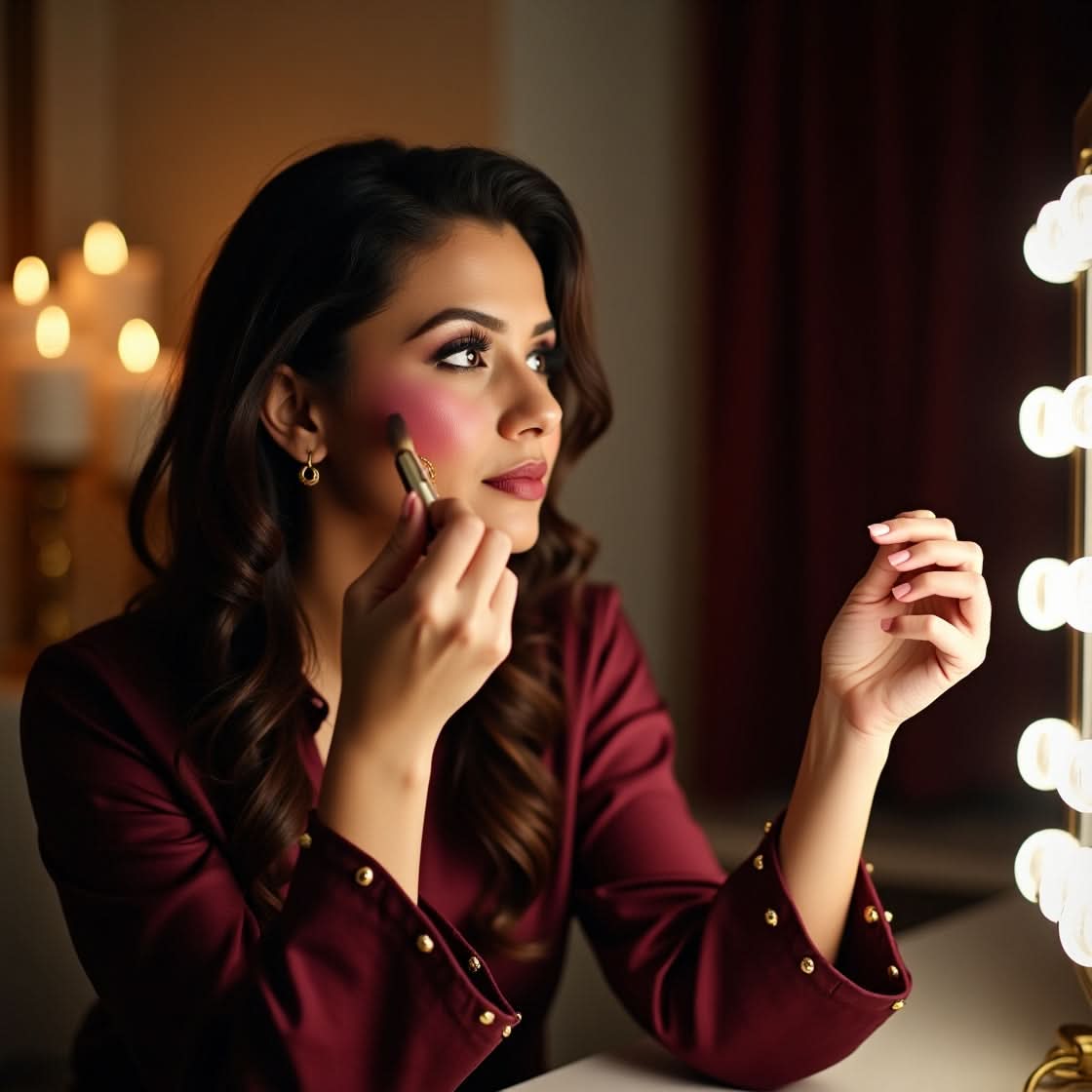 2 in 1 CARLA SECRET CREAM BLUSH AND CONCEALER PALETTE With 12 Shades