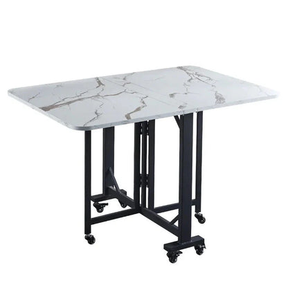 Multifunctional Folding Dining Table – Extendable, Removable & Stylish